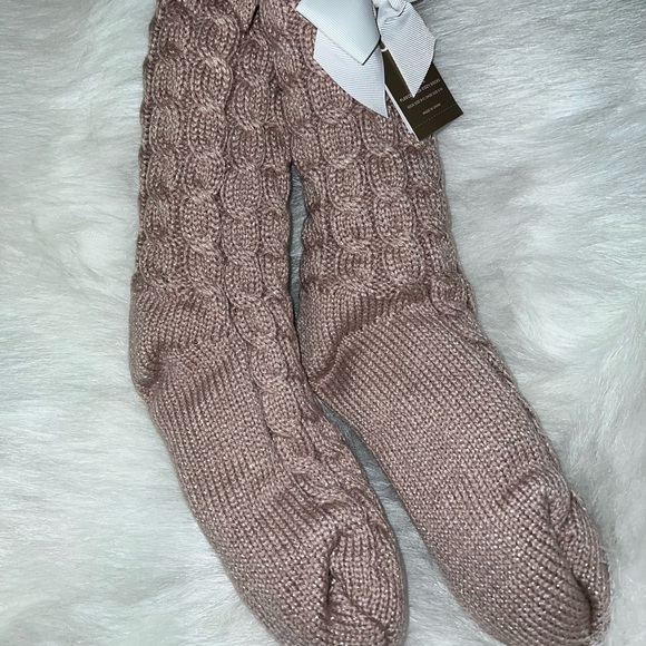 Laila Bow Fleece Lined Sock - Picture 3 of 7